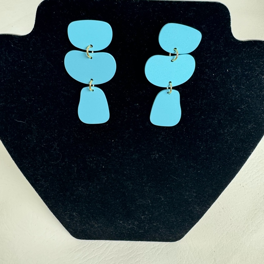 Fashion Elegant Blue Dangle Earrings boho retro NEW